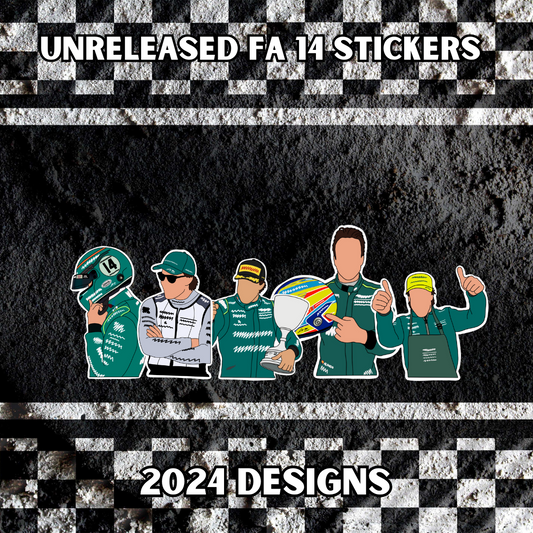 2024 Unreleased Stickers FA 14