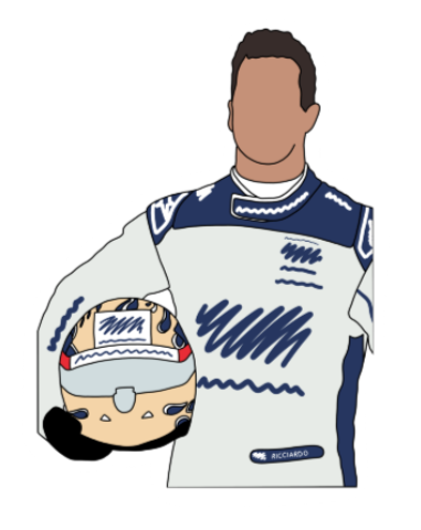 Daniel Ricciardo Sticker