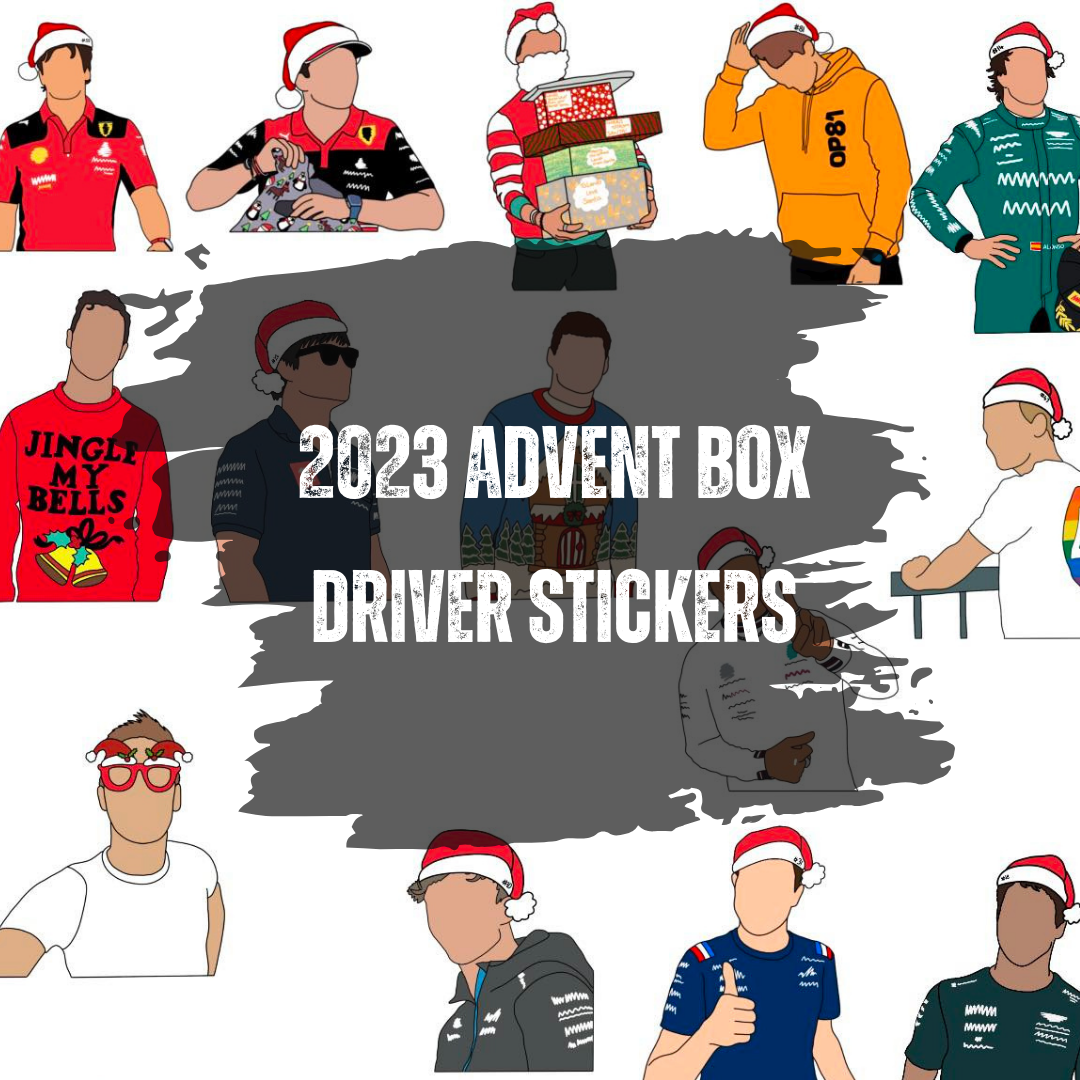 2023 Advent Box Driver Sticker