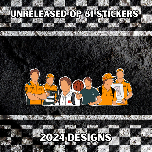 2024 Unreleased Stickers OP 81