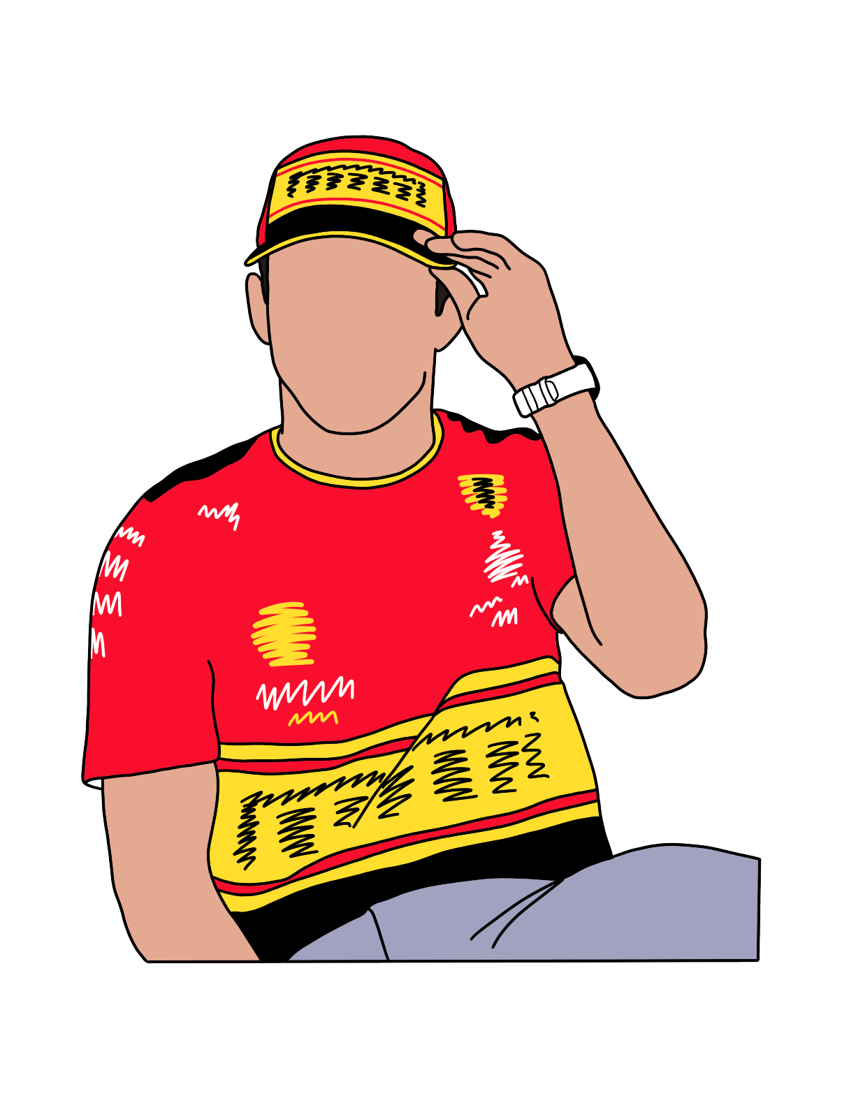 Ferrari Monza 2023 Sticker