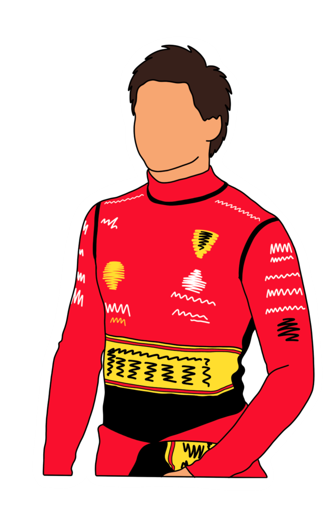 Ferrari Monza 2023 Sticker