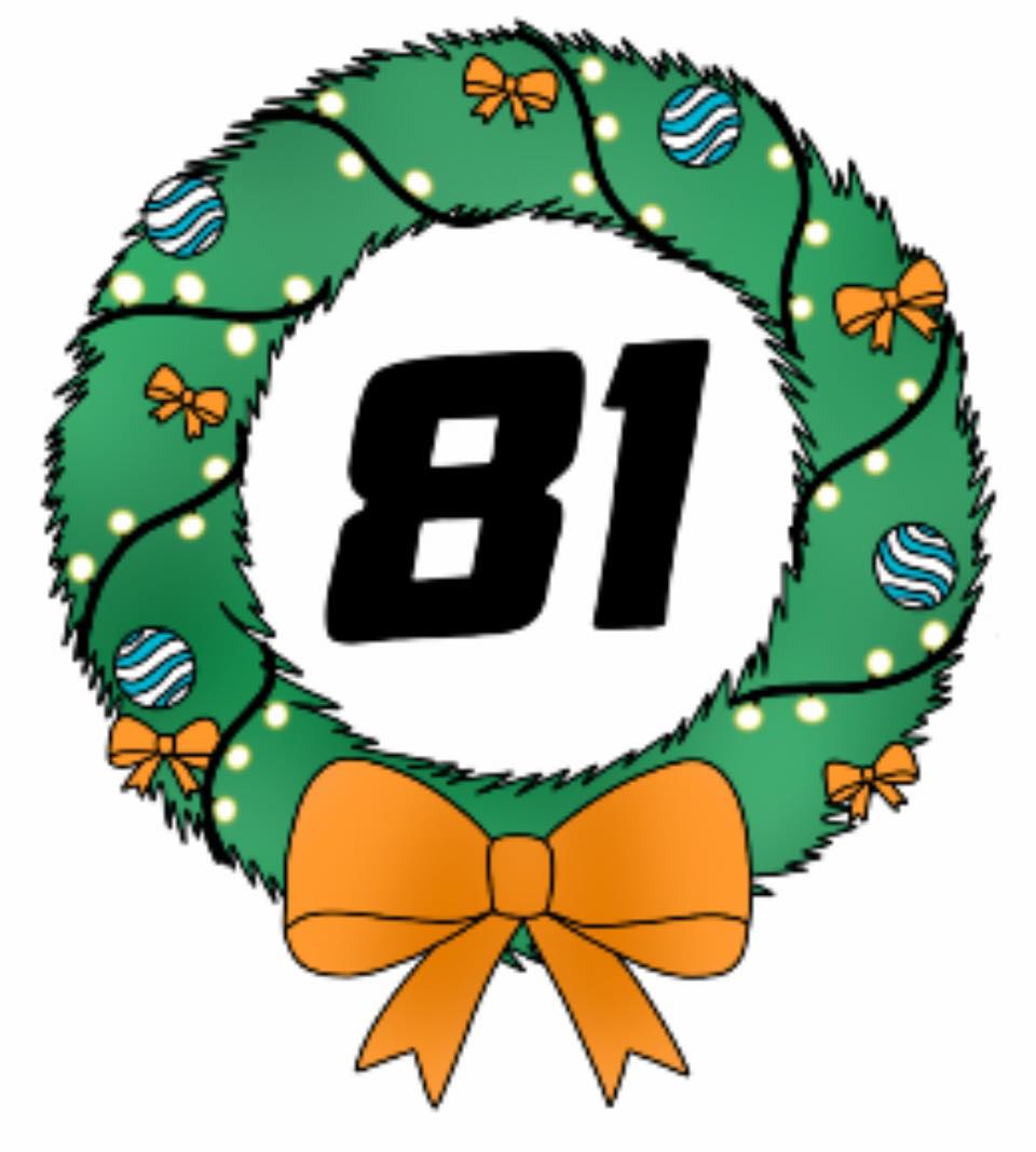 2023 Advent Box Wreath Sticker