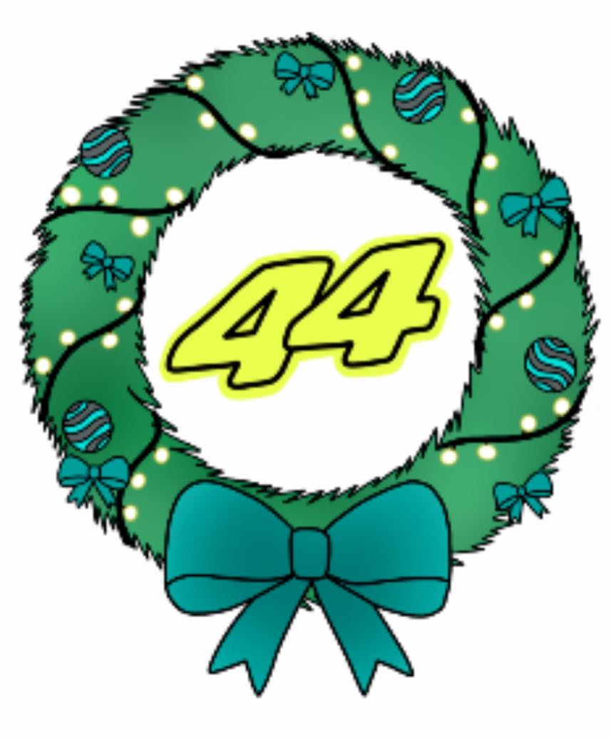 2023 Advent Box Wreath Sticker