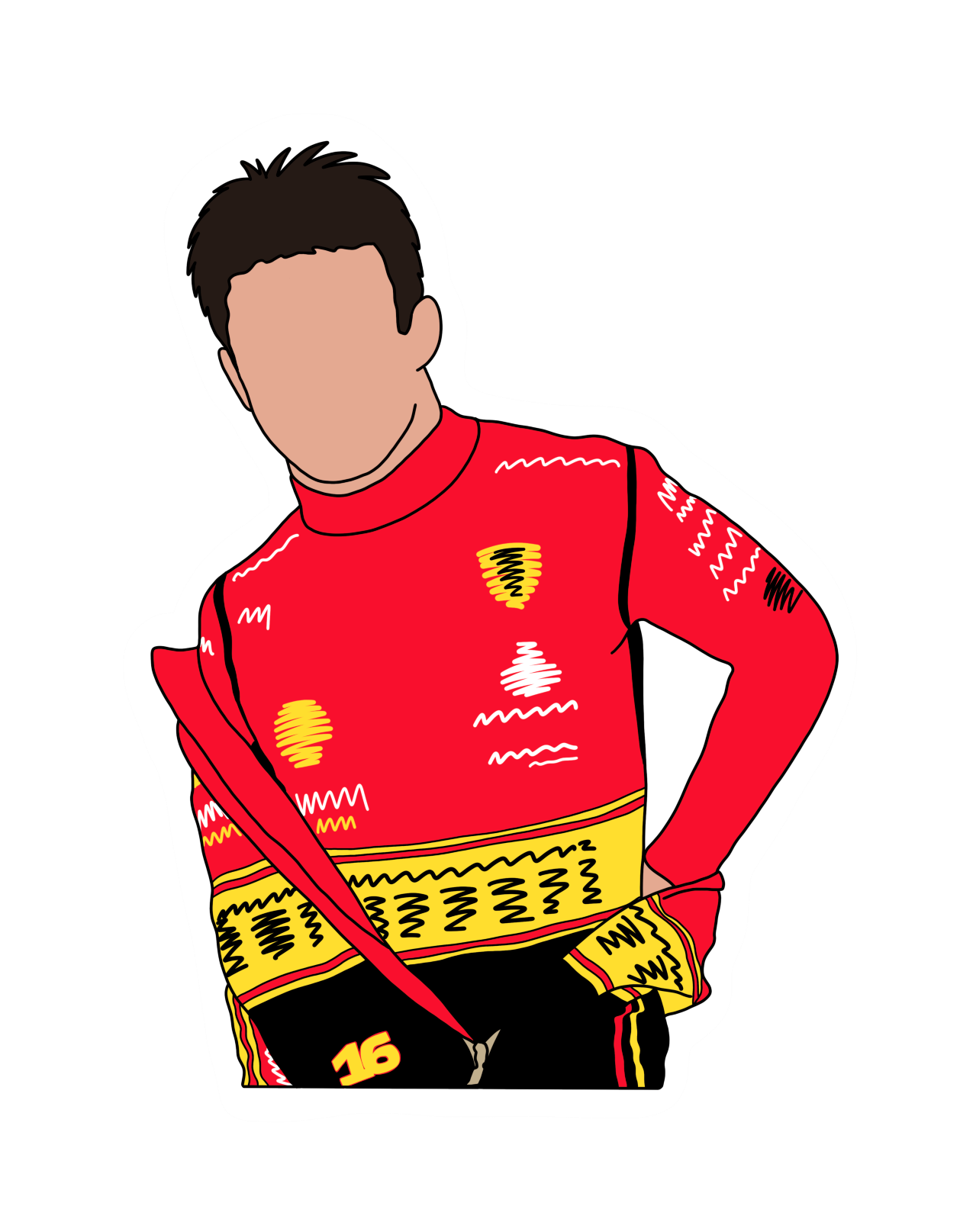 Ferrari Monza 2023 Sticker