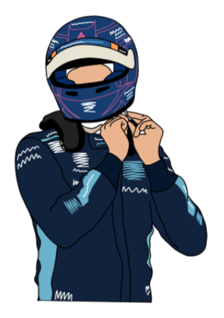 Alex Albon Sticker