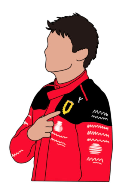 Charles Leclerc Sticker