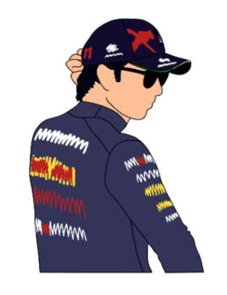 Sergio Perez Sticker