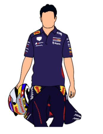 Sergio Perez Sticker