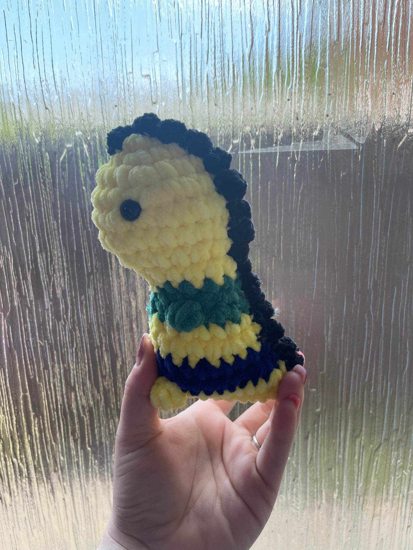 Ayrton Senna Crochet Dino