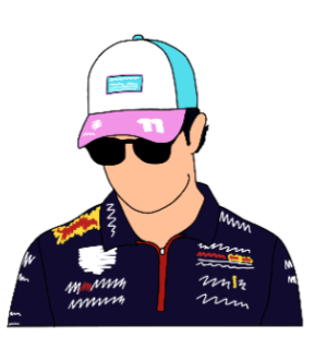 Sergio Perez Sticker