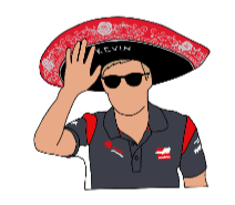 Kevin Magnussen Sticker