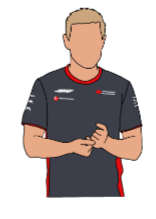 Kevin Magnussen Sticker