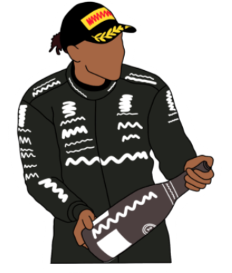 Lewis Hamilton Sticker