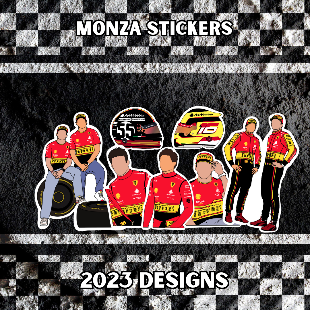 Ferrari Monza 2023 Stickers