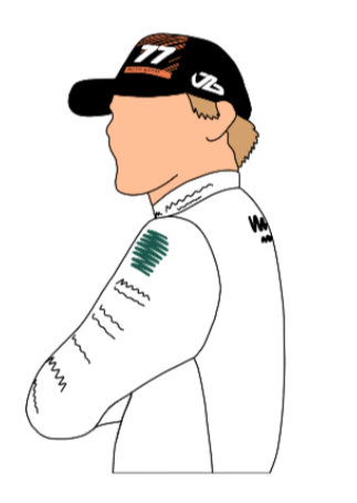 Valtteri Bottas Sticker