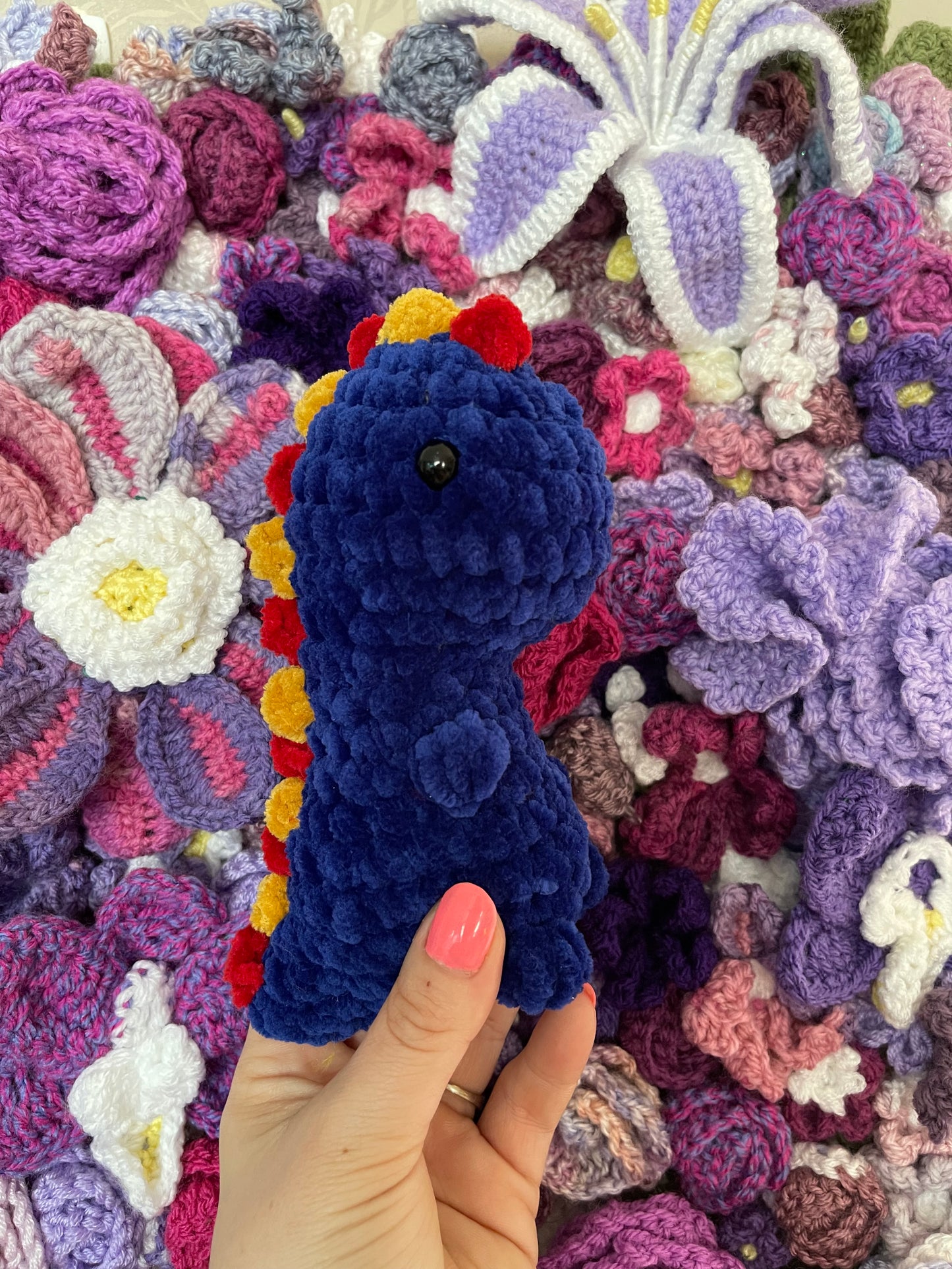 Driver Crochet Dinosaur