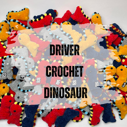 Driver Crochet Dinosaur