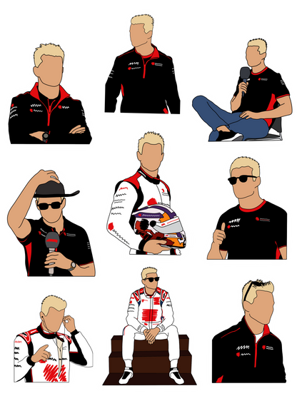 Nico Hulkenberg Sticker