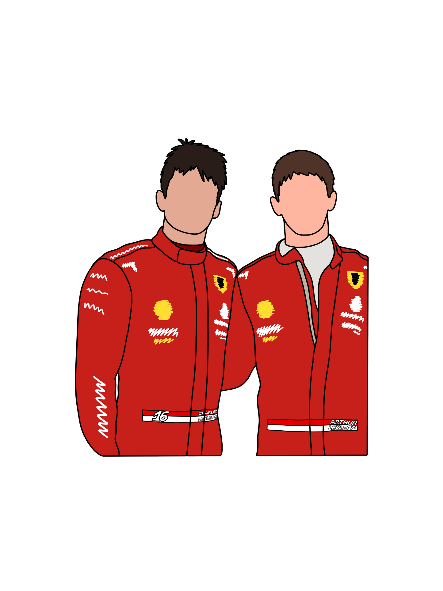 Charles Leclerc Sticker