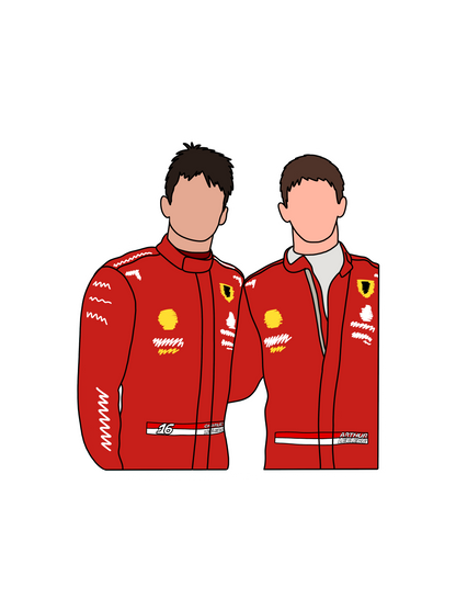 Charles Leclerc Sticker