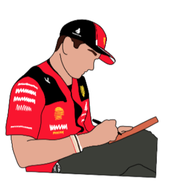 Charles Leclerc Sticker