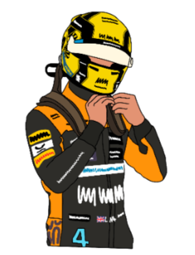 Lando Norris Sticker