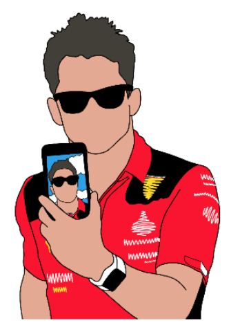 Charles Leclerc Sticker