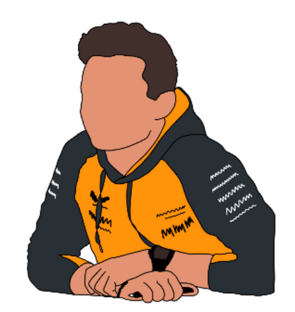 Lando Norris Sticker