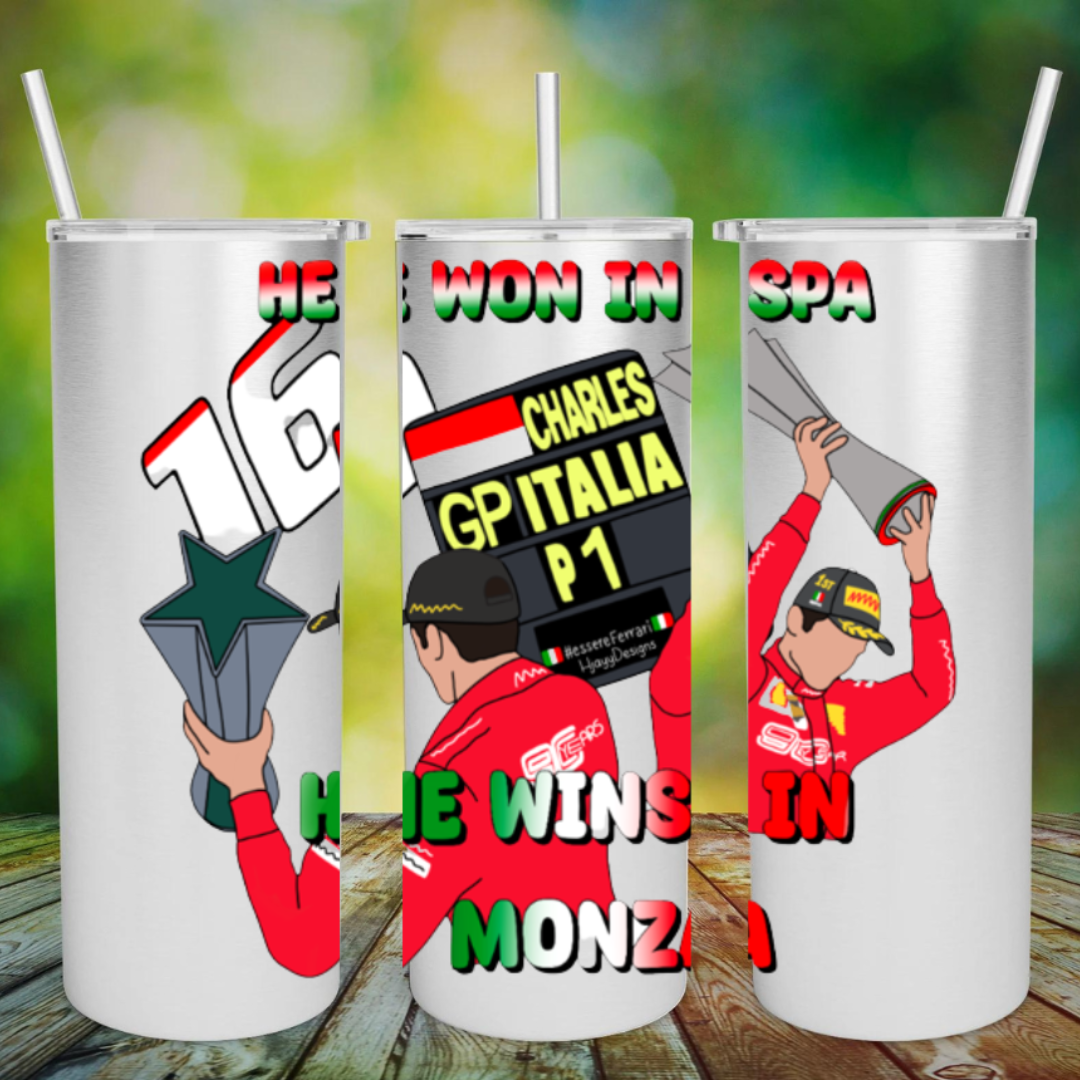 LEC 16 He Won In Spa He Wins In Monza 2019 Tumbler