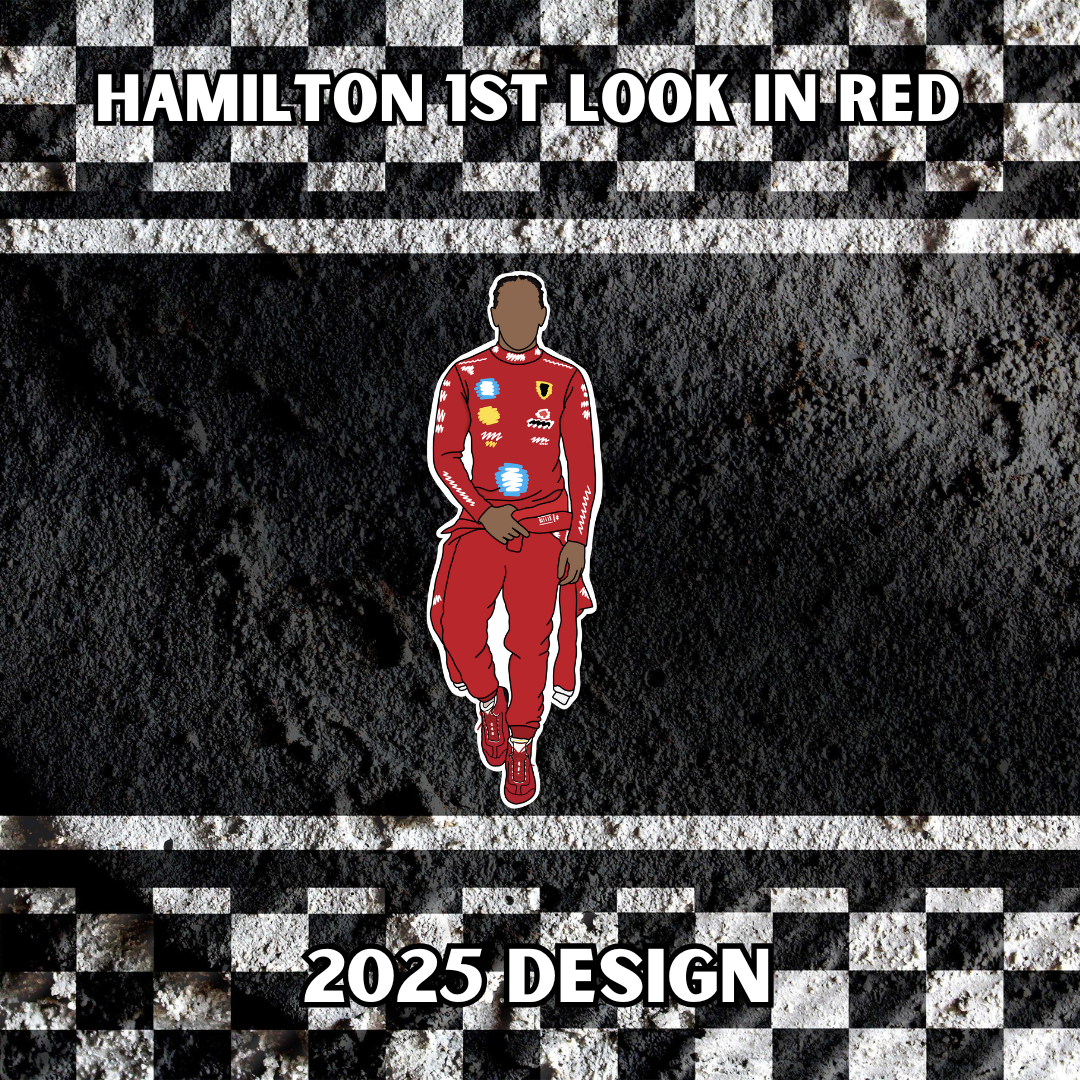 Hamilton 1st Look In Red Sticker