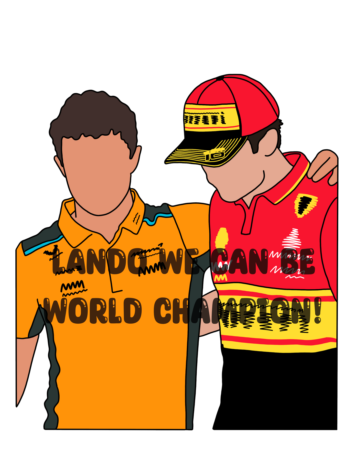 Lando We Can Be World Champion