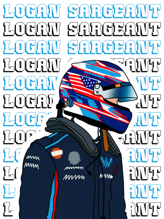 Logan Sargeant  - Williams Full Design Phone Case